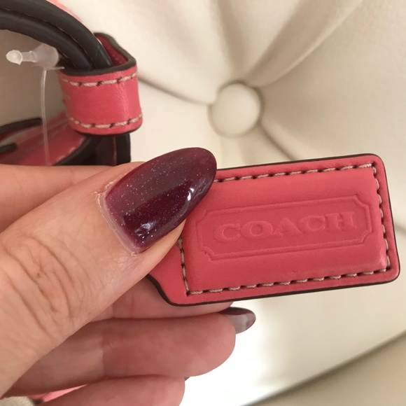 Coach Signature Handbag - Picture 9 of 11